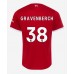Liverpool Ryan Gravenberch #38 Kopio Koti Pelipaita 2023-24 Lyhyet Hihat
